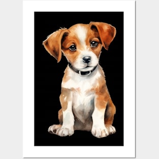 Puppy Jack Russell Terrier Posters and Art